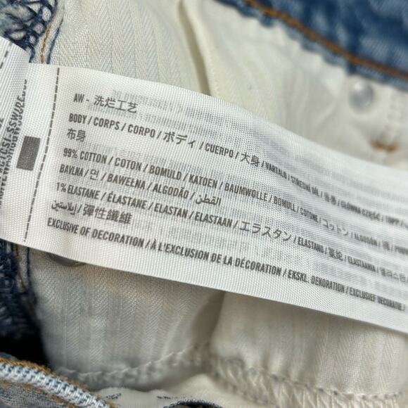 Abercrombie & Fitch The Mom Short Mid Rise Size 27/4 - Picture 4 of 4